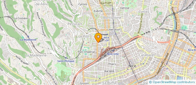 localisation de l'entreprise AVILAND à NICE