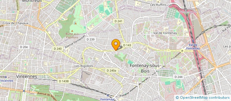 localisation de l'entreprise AVIM à FONTENAY-SOUS-BOIS