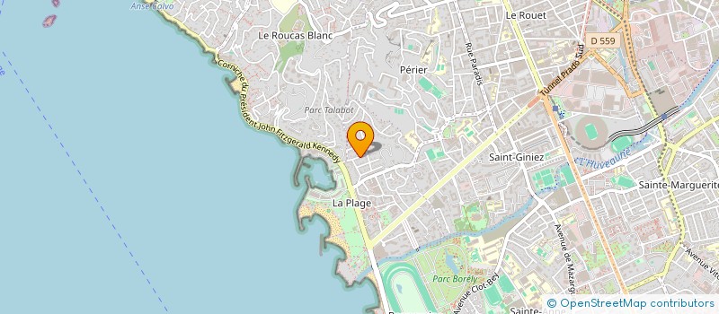 localisation de l'entreprise AVIMAR à MARSEILLE
