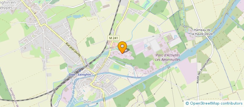 localisation de l'entreprise AVIME à WAVRIN