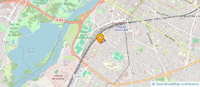 localisation de l'entreprise AVIMMO à ANGERS