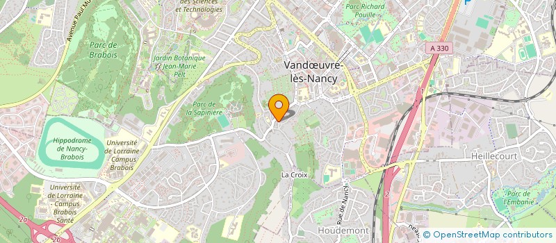 localisation de l'entreprise AVIMMO  VANDUVRE-LES-NANCY