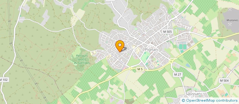 localisation de l'entreprise AVIMMO84  PIGNAN
