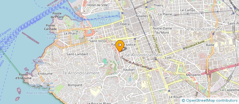 localisation de l'entreprise AVIMO à MARSEILLE