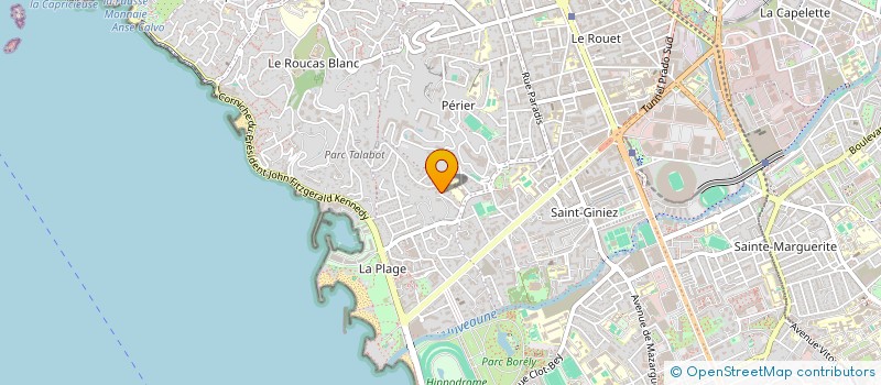 localisation de l'entreprise AVIMO à MARSEILLE 8