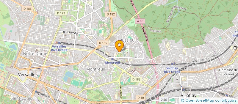 localisation de l'entreprise AVIMP  VERSAILLES