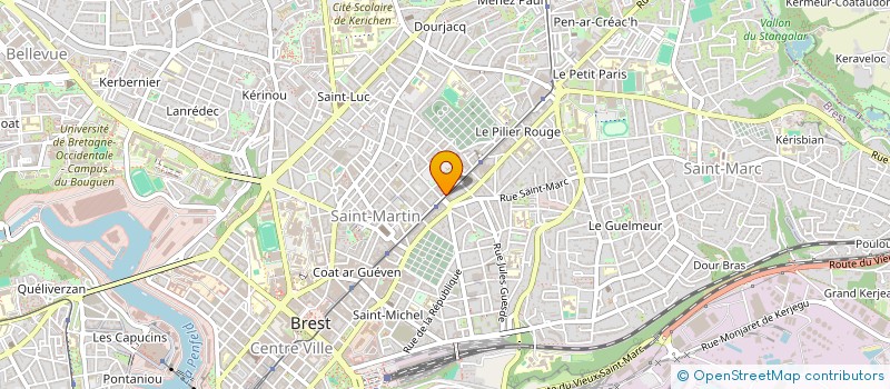 localisation de l'entreprise AVIMPORT à BREST