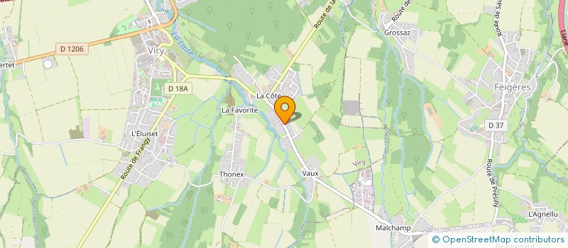 localisation de l'entreprise AVINENS-BERTOLINI PARENTS ET ENFANTS  VIRY