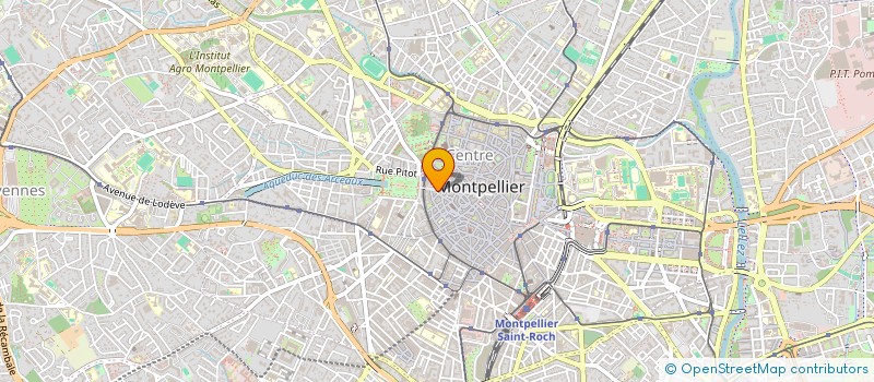 localisation de l'entreprise AVINENS HUBERT ET COLETTE à MONTPELLIER