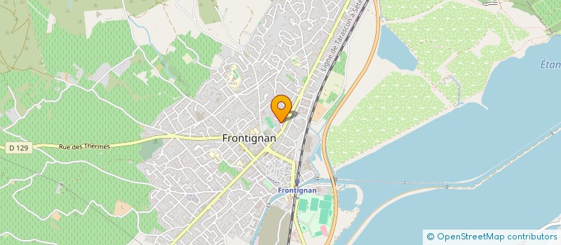 localisation de l'entreprise AVINENS NICOLAS à FRONTIGNAN