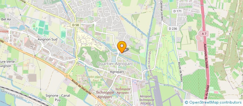 localisation de l'entreprise AVINEO  AVIGNON