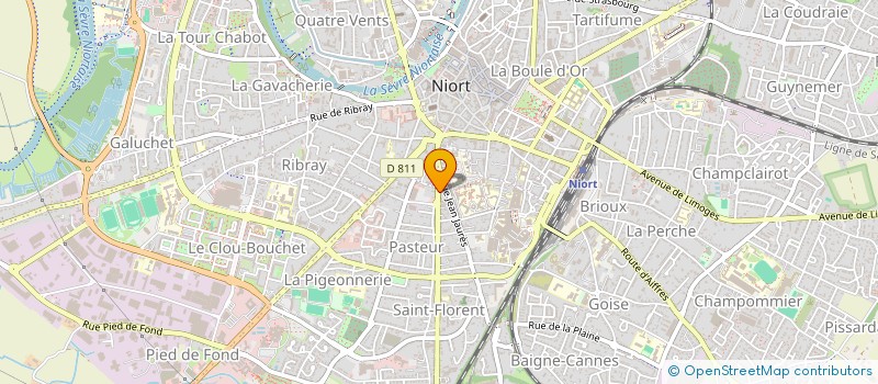 localisation de l'entreprise AVINI HOLDING  NIORT