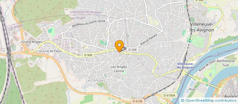 localisation de l'entreprise AVINICUS TRAITEUR à LES ANGLES