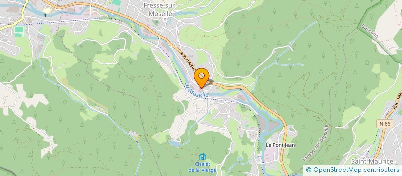 localisation de l'entreprise AVINIM GROUPE  REMIREMONT