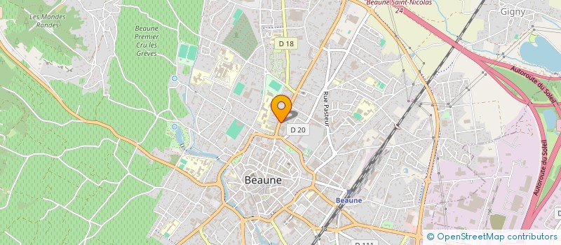 localisation de l'entreprise AVINTURES à BEAUNE