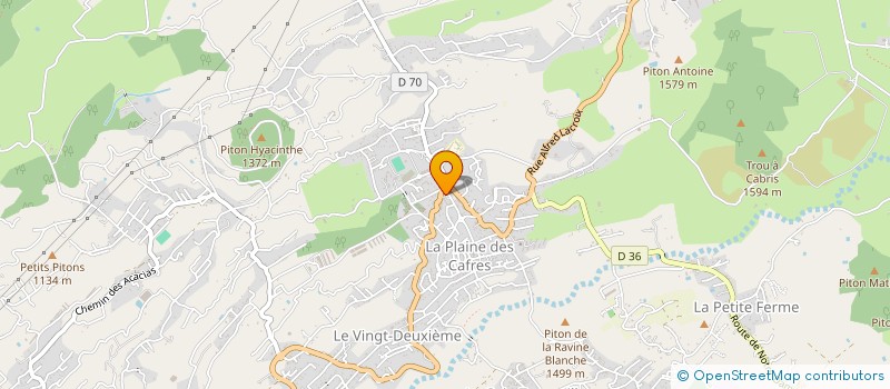 localisation de l'entreprise AVINVEST 2006  LE TAMPON