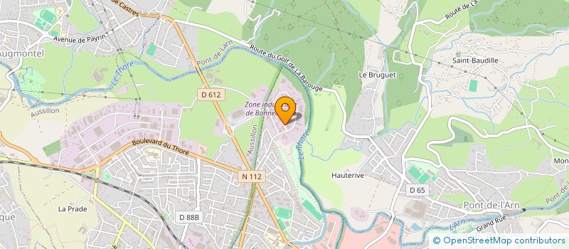 localisation de l'entreprise AVINVEST  MAZAMET