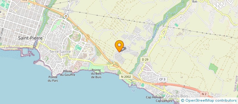 localisation de l'entreprise AVINVEST ONE à SAINT-PIERRE