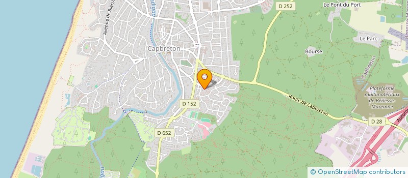 localisation de l'entreprise AVIO CONSULT EURO  CAPBRETON