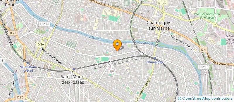 localisation de l'entreprise AVION BLEU à SAINT-MAUR-DES-FOSSES