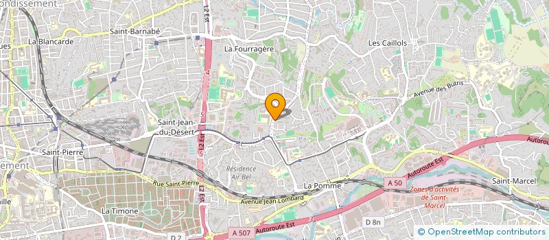 localisation de l'entreprise AVIOR DISTRIBUTION à MARSEILLE