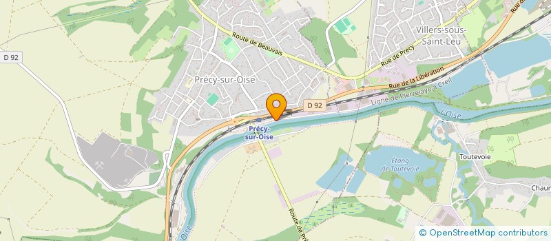 localisation de l'entreprise AVIPAL à PRECY-SUR-OISE