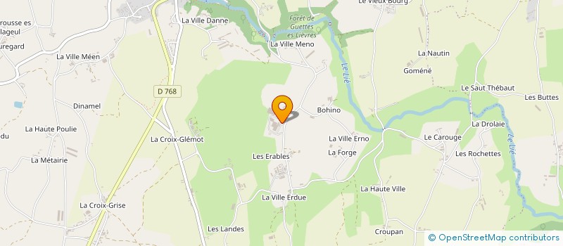localisation de l'entreprise AVIPINTADE à PLOUGUENAST-LANGAST