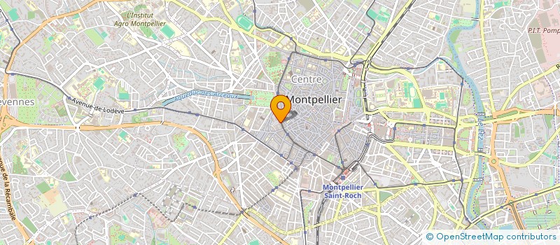 localisation de l'entreprise AVIPSY CENTRE MONTPELLIER à MONTPELLIER