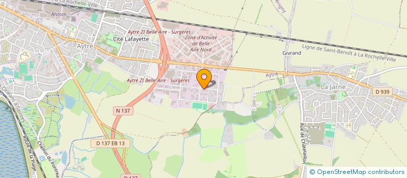 localisation de l'entreprise AVIPUR à ANGLIERS