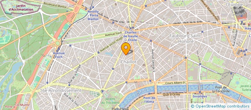 localisation de l'entreprise AVIRE FINANCE  PARIS