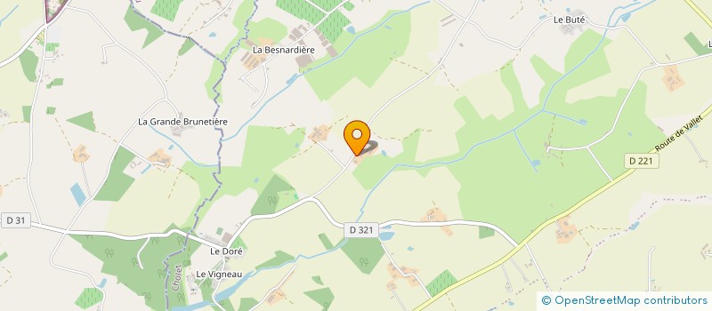 localisation de l'entreprise AVIRIAL à BEAUPREAU-EN-MAUGES