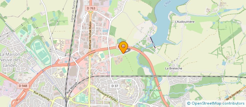 localisation de l'entreprise AVIRON 85 LA ROCHE SUR YON à ROCHE SUR YON (LA)