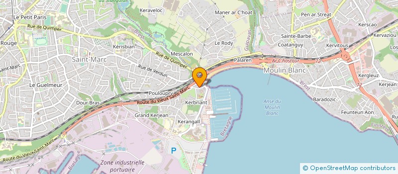 localisation de l'entreprise AVIRON BRESTOIS à BREST