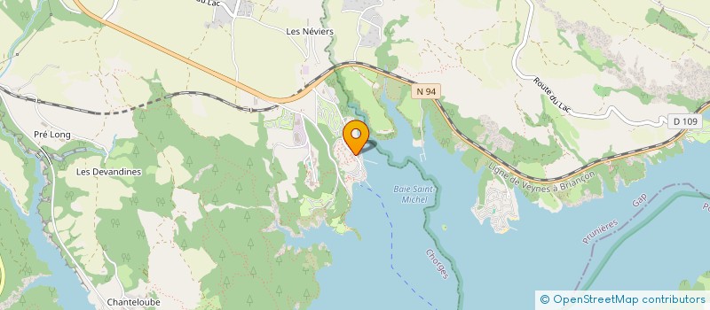 localisation de l'entreprise AVIRON CATURIGE 780  CHORGES