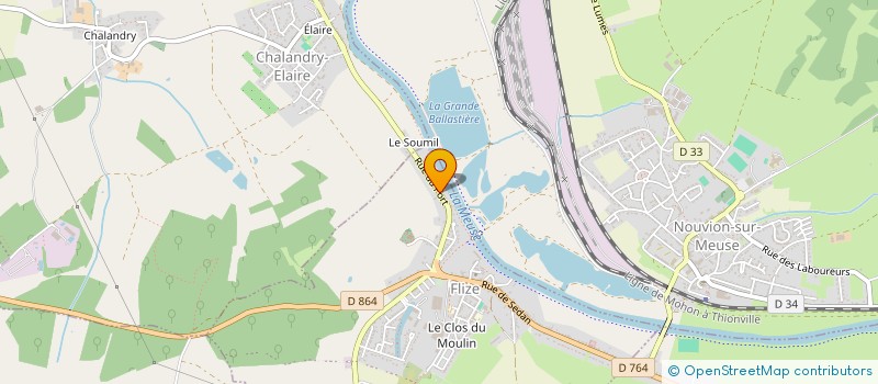 localisation de l'entreprise AVIRON FLIZE PAYS DES SOURCES ( A FPS )  FLIZE