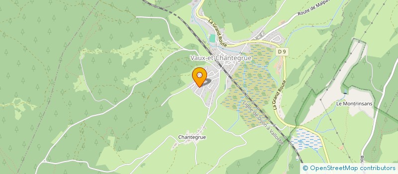 localisation de l'entreprise AVIRON PONTISSALIEN LAC SAINT POINT  OYE-ET-PALLET