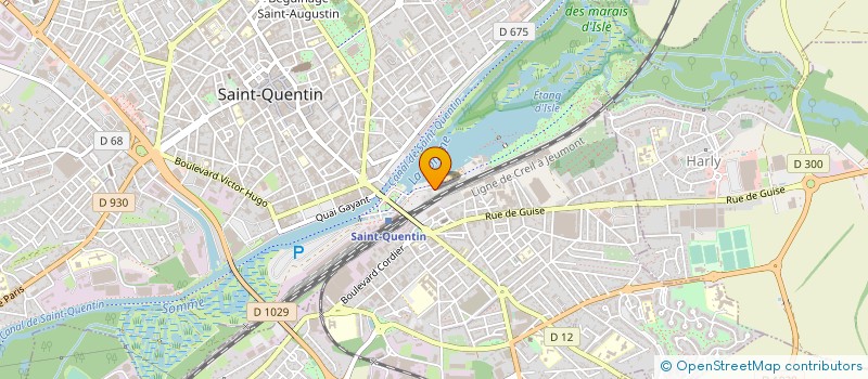 localisation de l'entreprise AVIRON ST QUENTINOIS à SAINT-QUENTIN