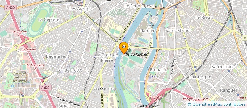localisation de l'entreprise AVIRON TOULOUSAIN à TOULOUSE