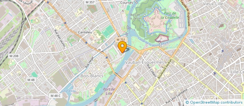 localisation de l'entreprise AVIRON UNION NAUTIQUE DE LILLE à LILLE