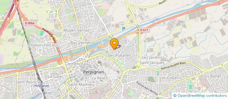 localisation de l'entreprise AVIS DE PAS SAGES  PERPIGNAN