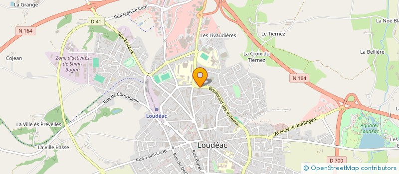 localisation de l'entreprise AVIS MATERIAUX à LOUDEAC