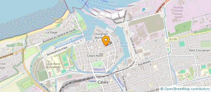 localisation de l'entreprise AVIS PRO EXPERT RC  CALAIS