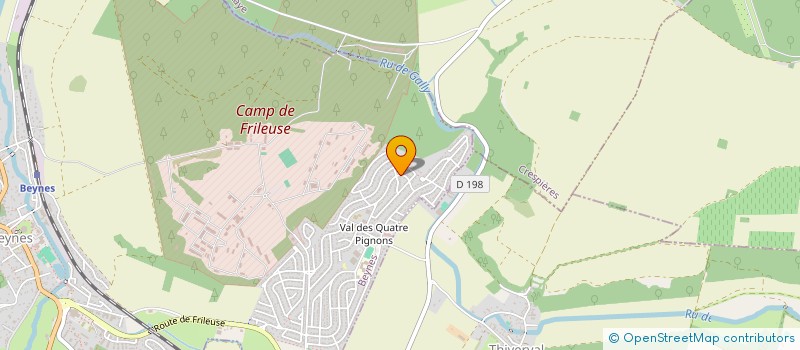 localisation de l'entreprise AVIS VERT à BEYNES