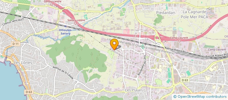 localisation de l'entreprise AVIS2SANTE à SIX-FOURS-LES-PLAGES