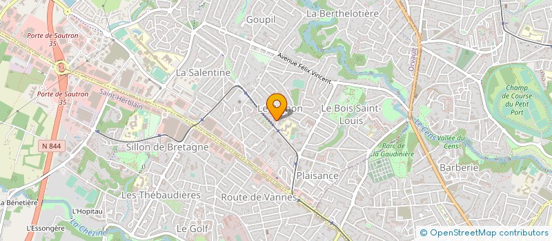 localisation de l'entreprise AVISAUDIT à ORVAULT