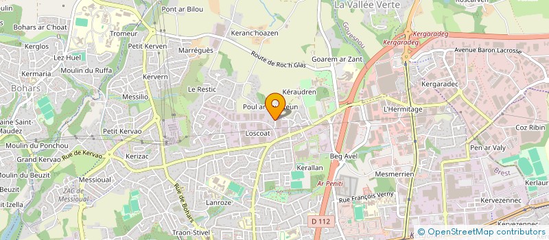 localisation de l'entreprise AVISER DIAG IMMO à BREST