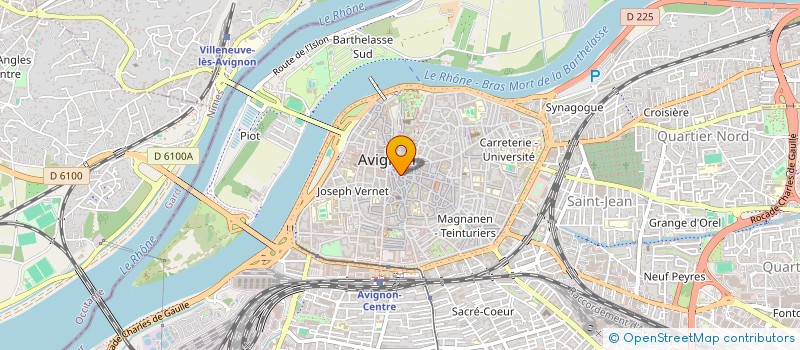 localisation de l'entreprise AVISHOPS à AVIGNON
