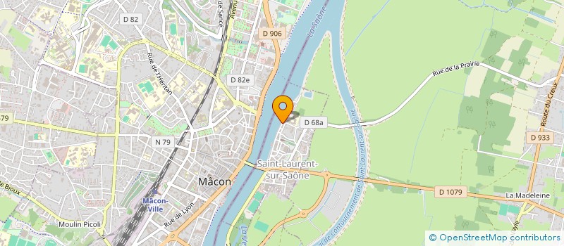 localisation de l'entreprise AVISIO CROISSANCE  SAINT-LAURENT-SUR-SAONE