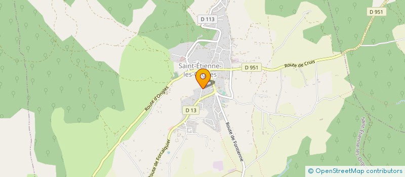 localisation de l'entreprise AVISION INTERACTIVE à SAINT-ETIENNE-LES-ORGUES