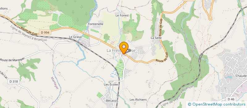 localisation de l'entreprise AVISO  LA FREISSINOUSE